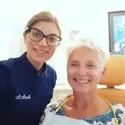 Paziente dello studio con la Dott.ssa Anna Ascoli